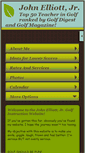 Mobile Screenshot of golfwithjme.com